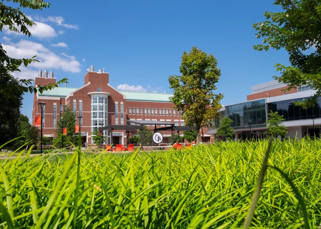 The 2020 Pavilion with Shumaker in the background.