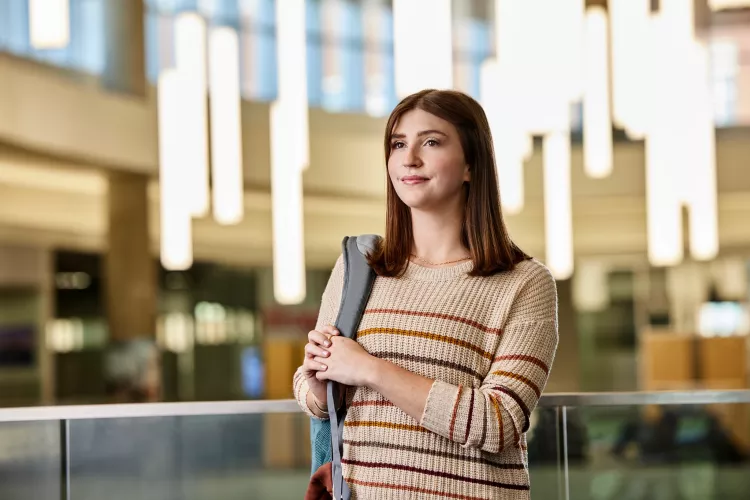 First generation college student, Lexi Raikes