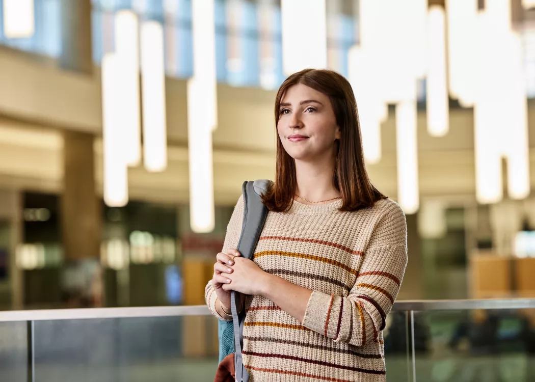 First generation college student, Lexi Raikes