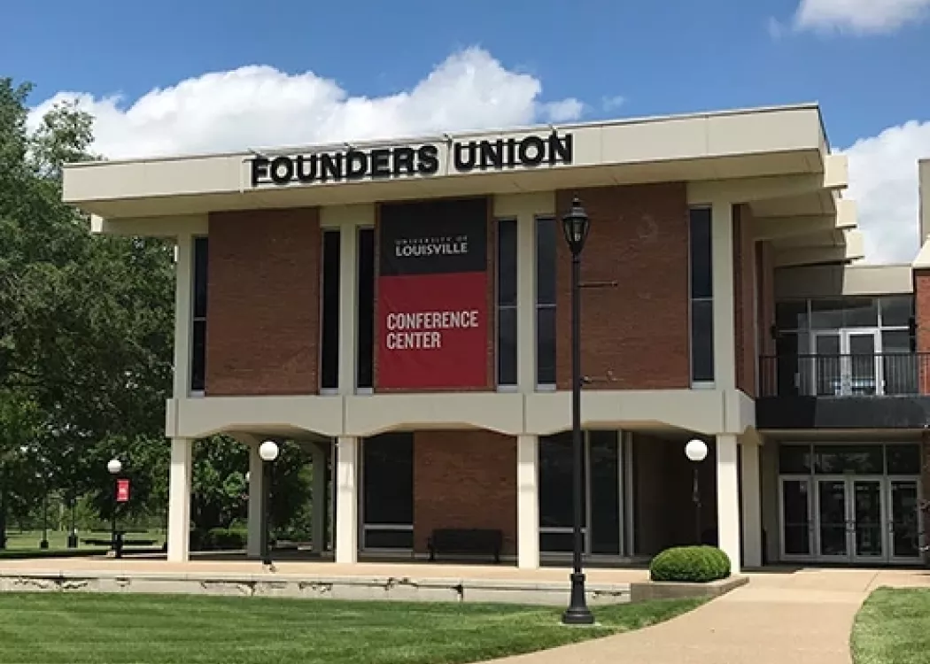 Front of Founders Union building