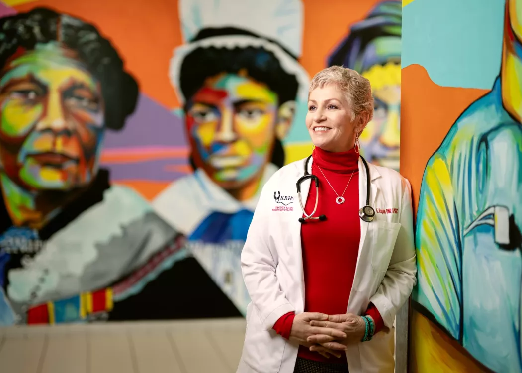 School of Nursing professor Dedra Hayden