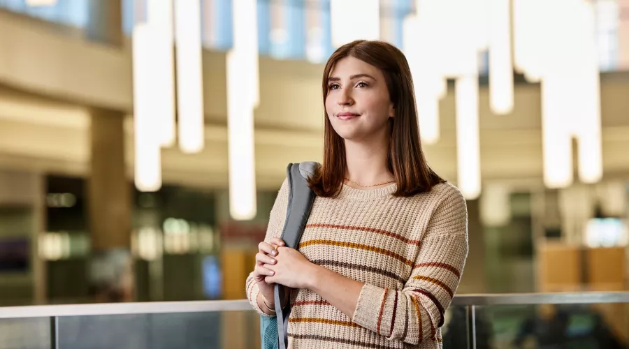 First generation college student, Lexi Raikes