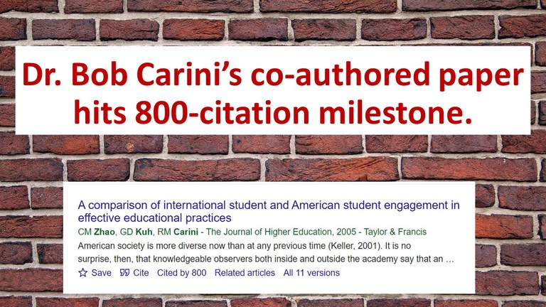 Carini paper milestone