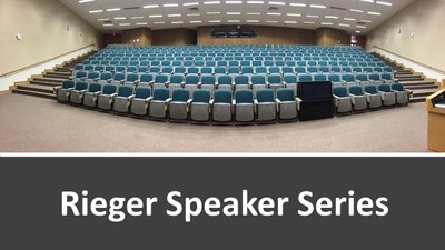 Rieger Speaker Series image