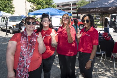 Left to Right (Angela Champion-Sprowl, Courtney Ellis, Barbara Parker, Sara Frazier)