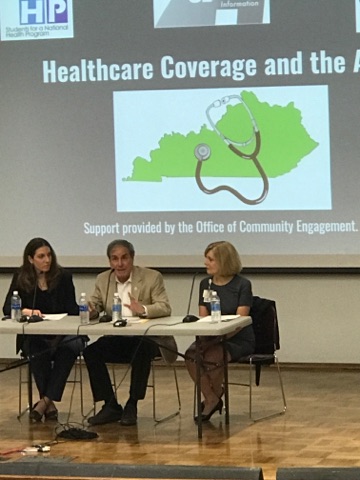 Buchino serves on a panel related to health care access and utilization 