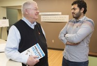 Faculty donates book proceeds to fund student travel