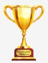 Trophy graphic "student champion"