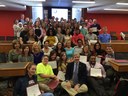 LGBT Health and Wellness certificates presented to 102 students, faculty and staff