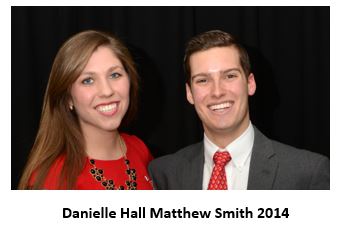 Danielle Hall and Matthew Smith 2014