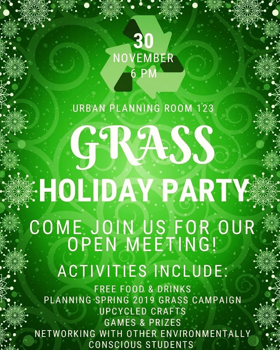 11-30-18 GRASS Holiday Party