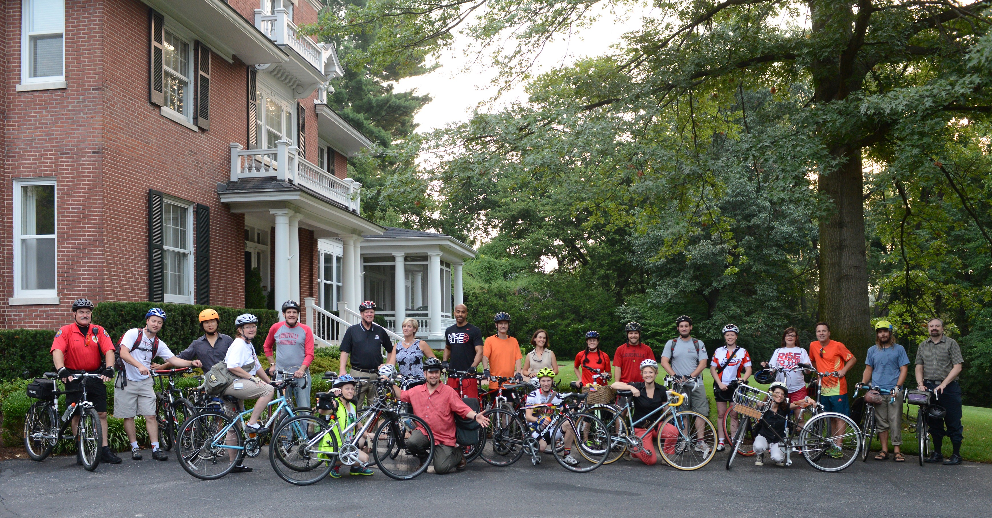 Pedal with the President