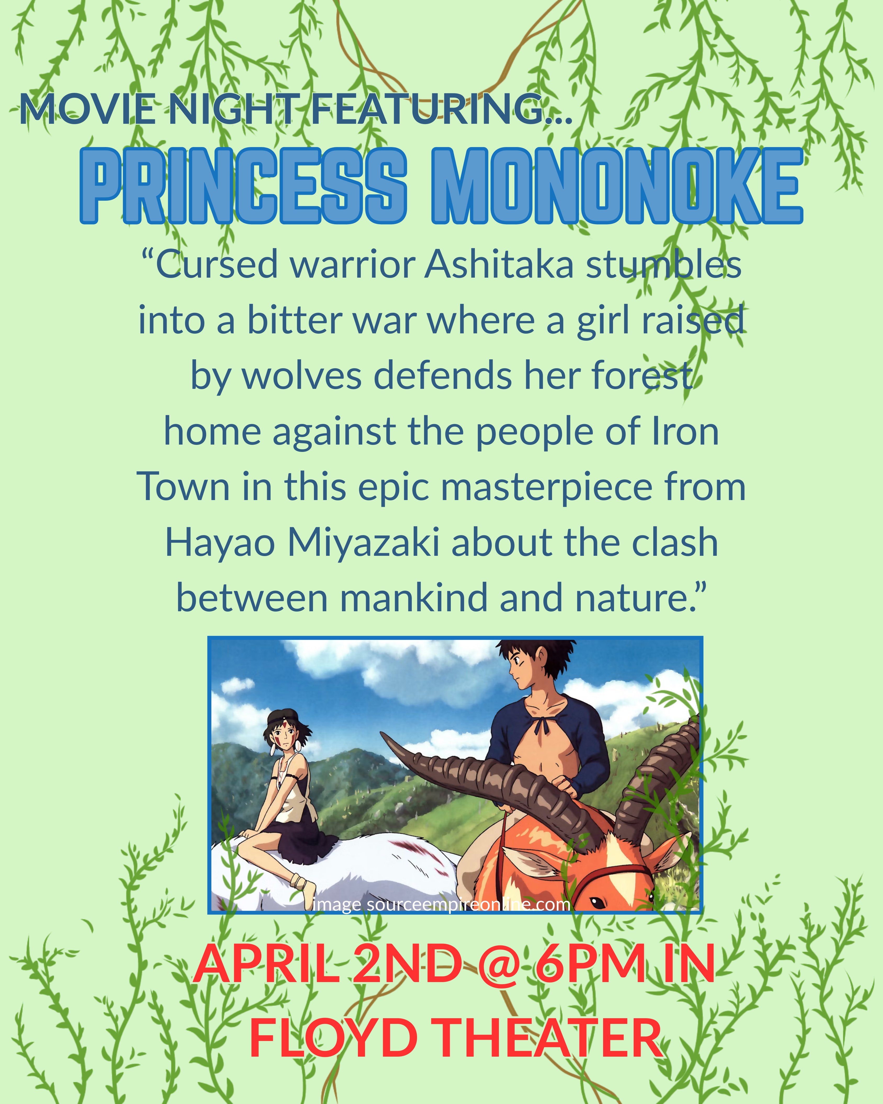 Princess Mononoke - April 2, 2025