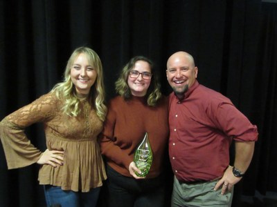 Erin Kurtz was awarded the 2019 Josh Smith Memorial Sustainability Award by UofL.