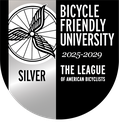Bicycle Friendly University Silver Seal 2025-29