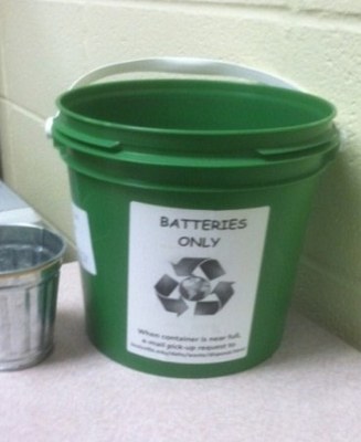 Battery Recycling Bucket