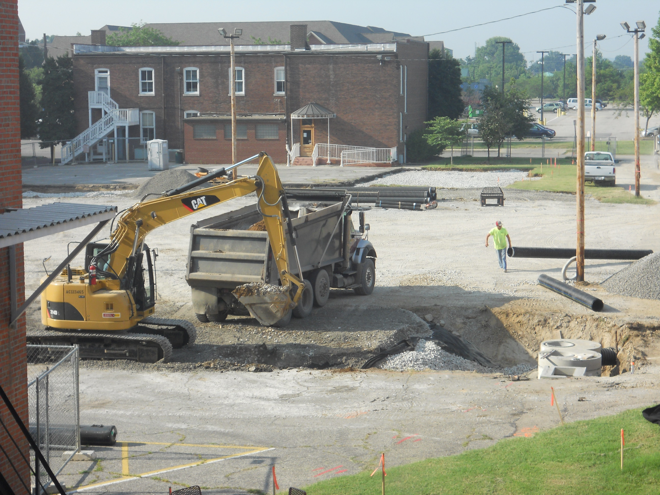 Urban Studies Lot Infiltration Basin