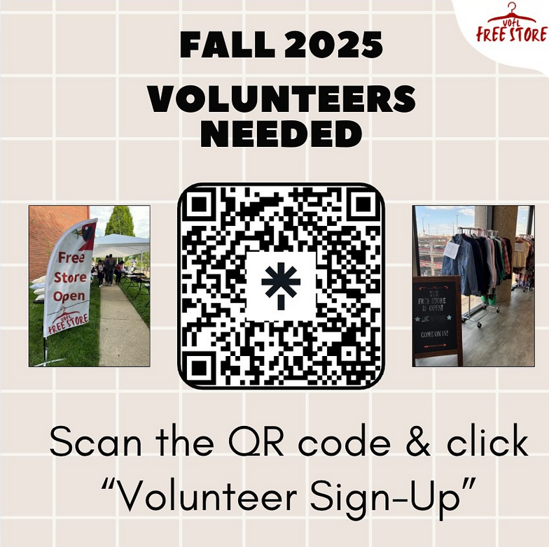 Fall 2025 Volunteers Needed
