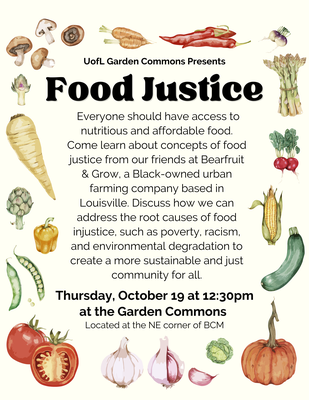 Food Justice Workshop 10-19-23