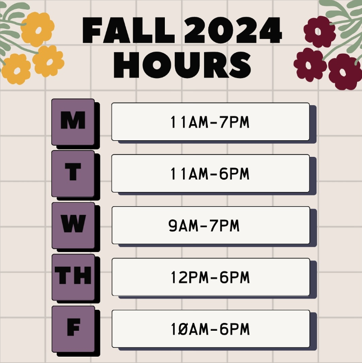 Free Store Hours (Fall 24)