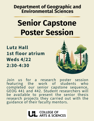 GEOG Senior Capstone Poser Session Sp26