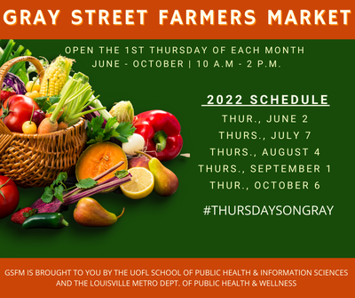 Gray Street Farmers Market 2022