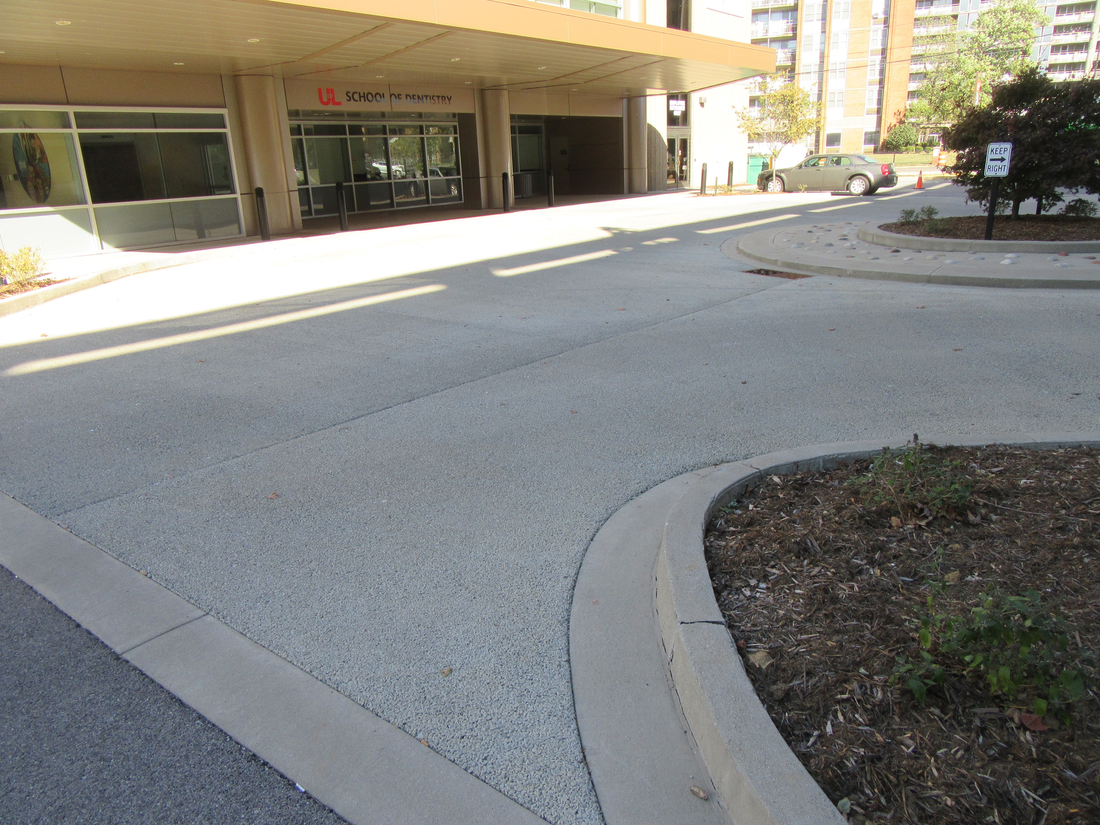 Permeable Pavement at Dental School