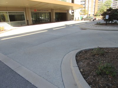 Permeable Pavement at Dental School