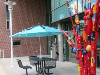 Solar Charging Umbrella