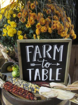 Farm To Table Dinner