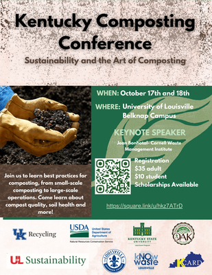 Kentucky Composting Conference Oct 17-18 2024