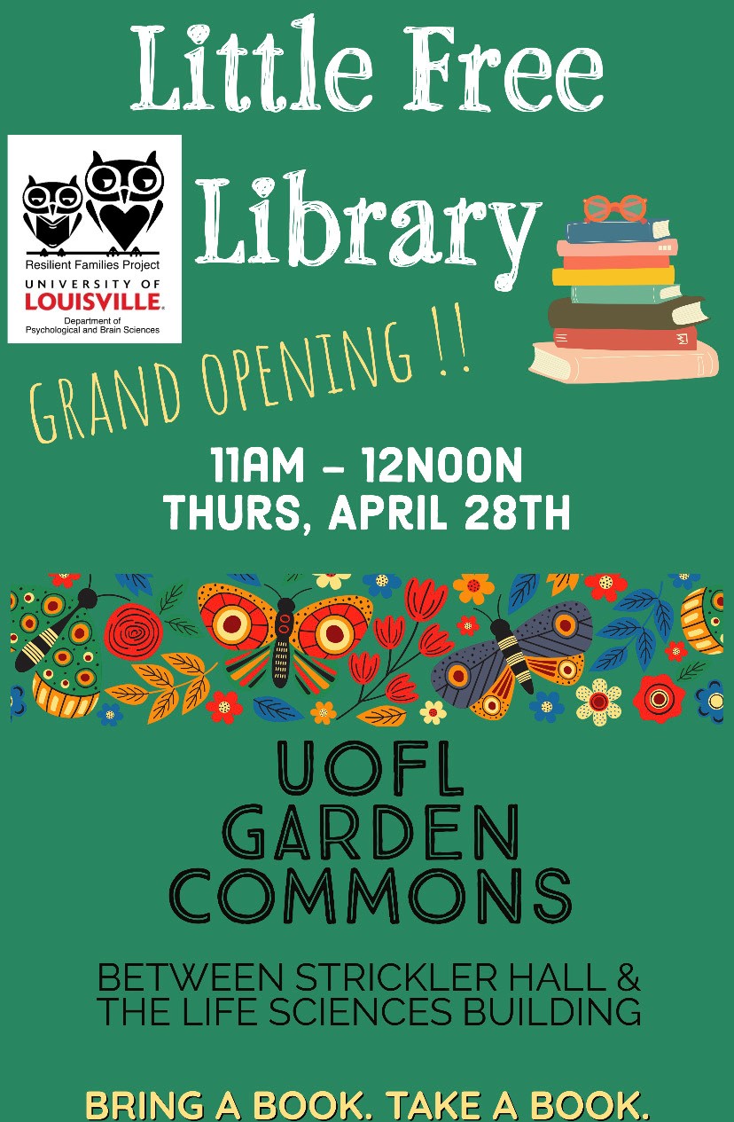 Little Free Library Grand Opening 4-28-22