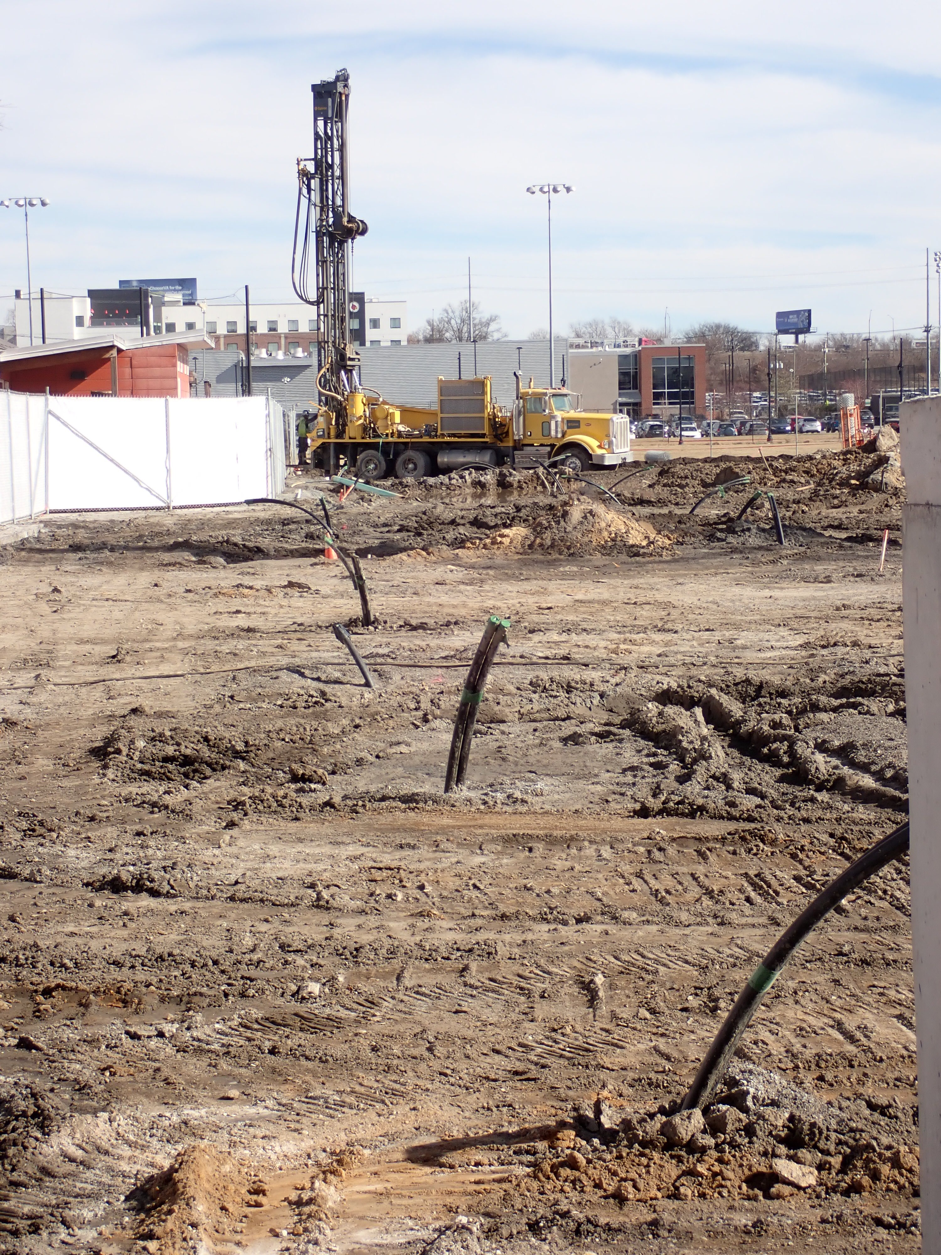 Geothermal Wells at New Engineering Building