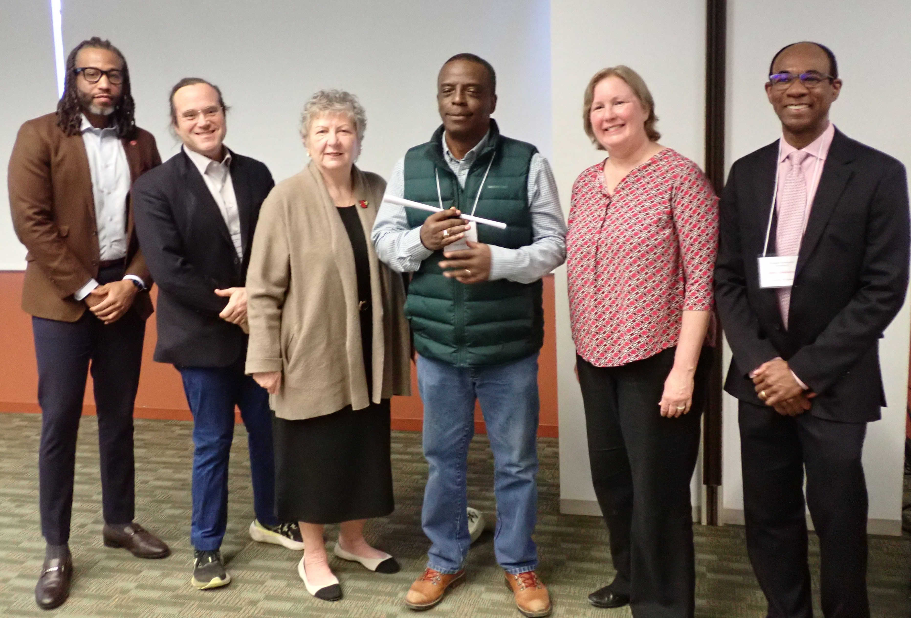 Keith McKenzie receives 2025 Josh Smith Award