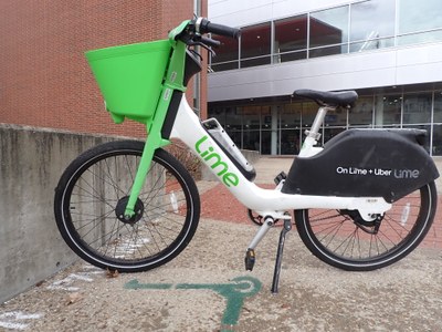 Lime e-bike at SRC