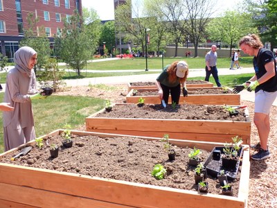 Yoga at Allen Centennial Gardens – Plant and Agroecosystem Sciences