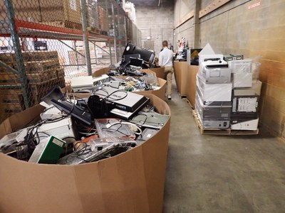 E-waste Recycling at Surplus