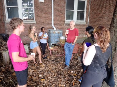 Sustainability Interns Garden party (Aug. 2022)