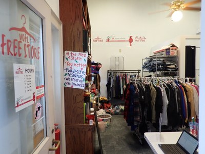 UofL Free Store at Honors House