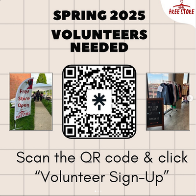 Spring 2025 Free Store Volunteers Needed