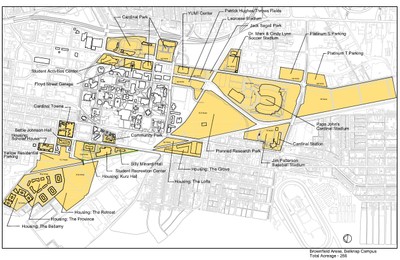 UofL Brownfield Redevelopments Map 2015