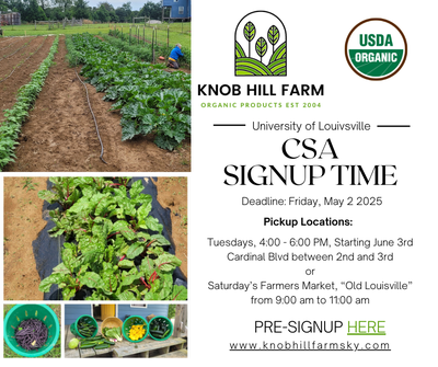 UofL CSA 2025 Signup Flyer