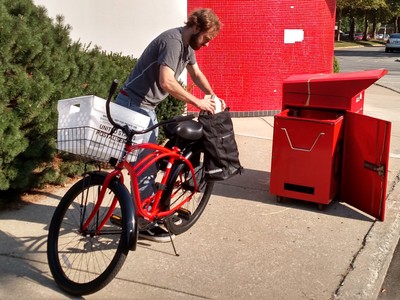 UofL Libraries Book Courier Bike (new July 2015) UofL Libraries Book Courier Bike (new July 2015)