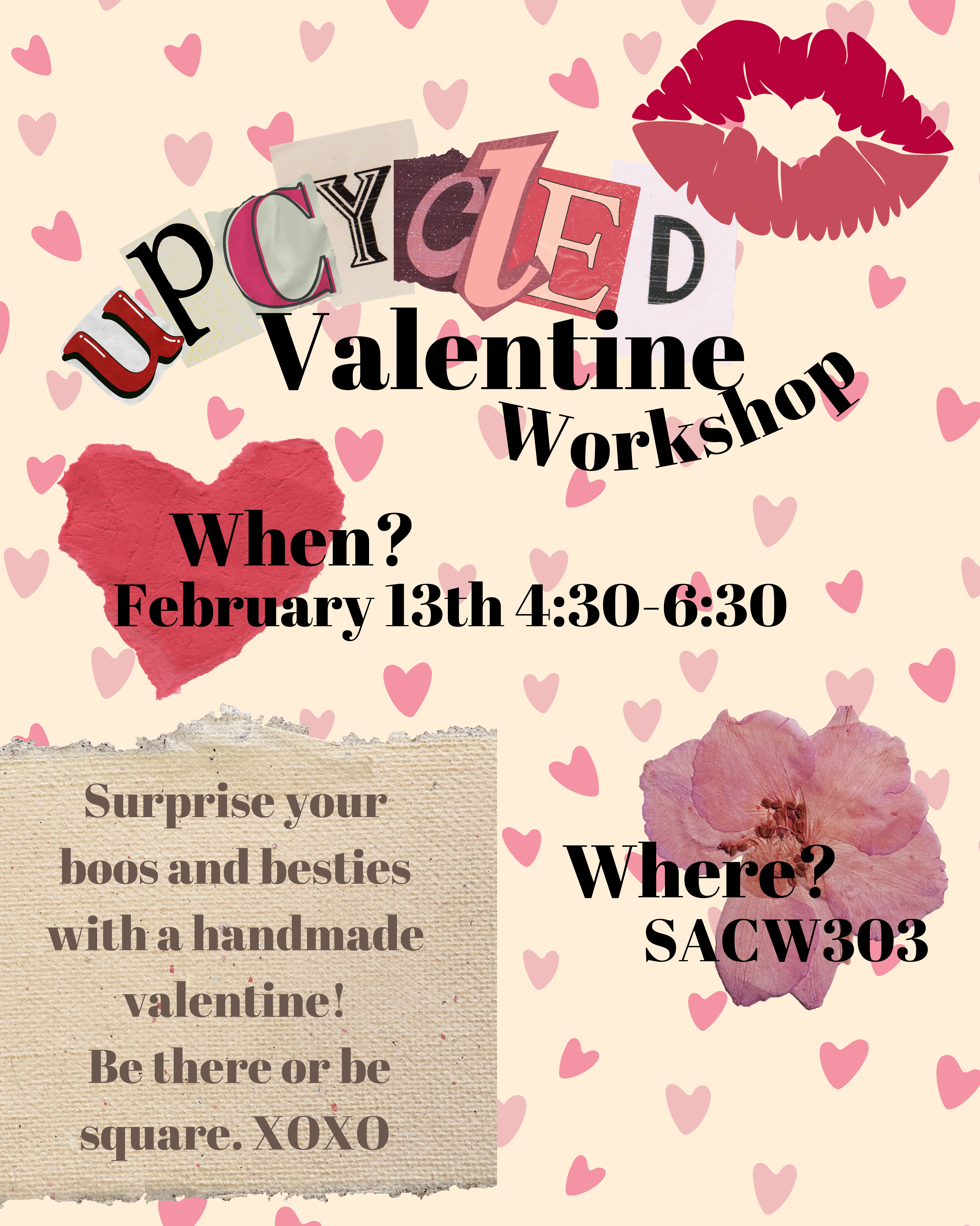 Upcycled Valentine's Workshop