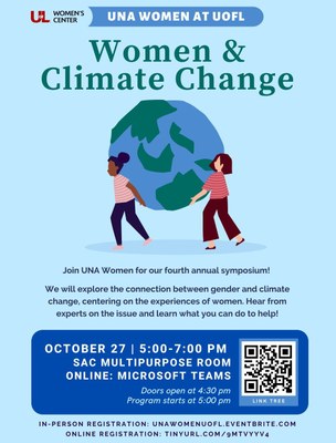 Women and Climate Change Symposium — UofL Sustainability