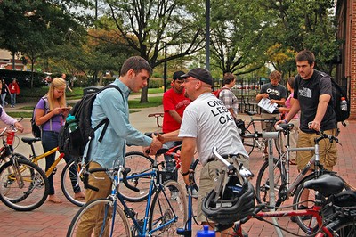 World CarFree Day Bike Tune Ups