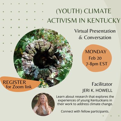 (Youth) Climate Activism in Kentucky