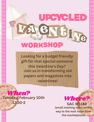 Upcycled Valentine Workshop 2026
