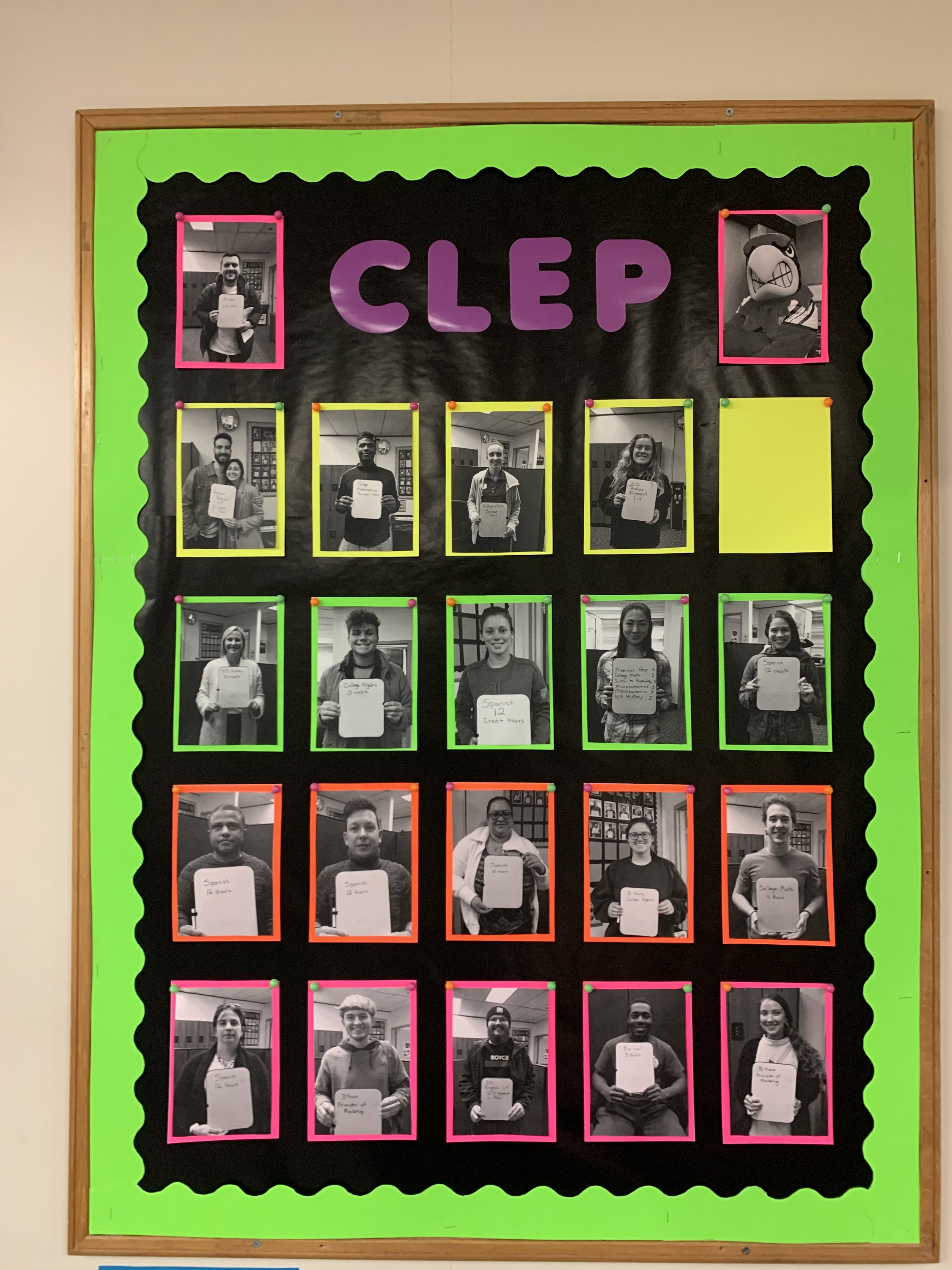 CLEP Wall of Fame