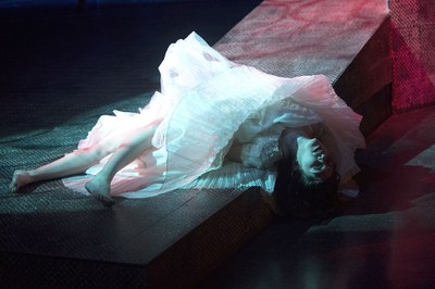 Mia Rocchio Performing in Sarah Ruhl’s Eurydice